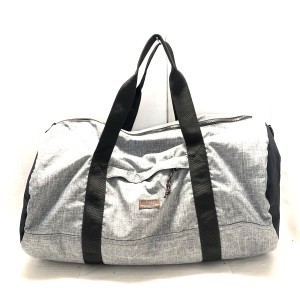 ホリスター Hollister ボストンバッグ レディース 美品 - グレー×黒 本体ロックなし ナイロン【中古】20240424