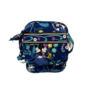 ベラブラッドリー Vera Bradley ショルダーバッグ レディース 美品 - ネイビー×ライトブルー×マルチ コットン【中古】20240415