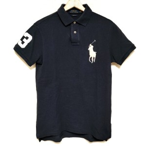 ポロラルフローレン POLObyRalphLauren 半袖ポロシャツ サイズS メンズ ビッグポニー ダークネイビー【中古】20240510