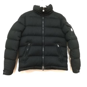 モンクレール MONCLER ダウンジャケット サイズ2 M メンズ MONTGENEVRE(モンジュネーブル) E20914033805 黒 長袖/冬【中古】20240501