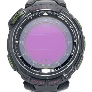 カシオ CASIO 腕時計 PRO TREK(プロトレック) PRG-110CJ メンズ タフソーラー ダークグレー【中古】20240420