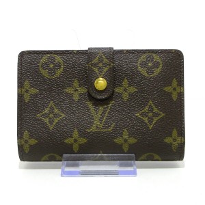 ルイヴィトン LOUIS VUITTON 2つ折り財布 モノグラム レディース ポルト モネ・ビエ ヴィエノワ M61663【中古】20240405