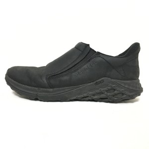 メレル MERRELL スリッポン US8 メンズ - 黒 レザー【中古】20240421