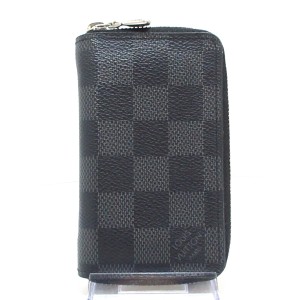 ルイヴィトン LOUIS VUITTON コインケース ダミエグラフィット レディース ジッピーコインパース N63076【中古】20240505