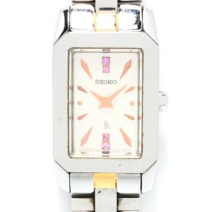 セイコー SEIKO 腕時計 LUKIA(ルキア) 1F20-0BW0 レディース シルバー【中古】20240405