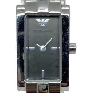 アルマーニ EMPORIOARMANI 腕時計 - AR-5432 レディース ダークグレー【中古】20240423