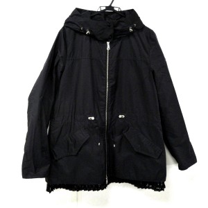 モンクレール MONCLER コート サイズ5 XS レディース 美品 BAABA(バアバ) H10931A00116 54155 黒【中古】20240415