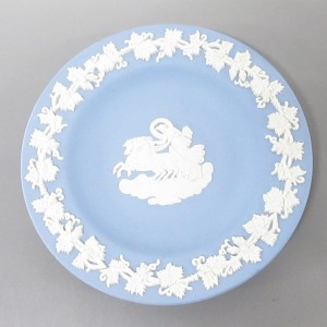 ウェッジウッド WEDG WOOD 小物 レディース ジャスパー ブルー×アイボリー 小物入れ 陶器【中古】20240415