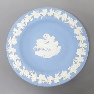 ウェッジウッド WEDG WOOD 小物 レディース ジャスパー ブルー×アイボリー 小物入れ 陶器【中古】20240415