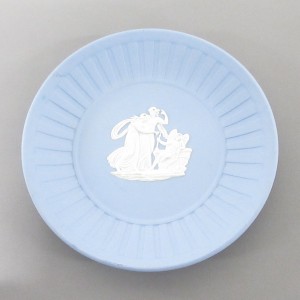 ウェッジウッド WEDG WOOD 小物 レディース ジャスパー ブルー×アイボリー 小物入れ 陶器【中古】20240415