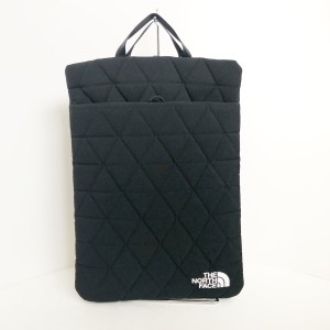 ノースフェイス THE NORTH FACE ハンドバッグ レディース 美品 - 黒 キルティング 化学繊維【中古】20240411