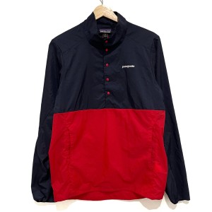 パタゴニア Patagonia ブルゾン サイズS メンズ - ダークネイビー×レッド 長袖/春/秋【中古】20240503