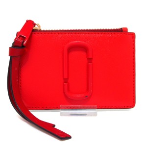 マークジェイコブス MARC JACOBS カードケース レディース レッド PVC(塩化ビニール)【中古】20240611