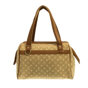 ルイヴィトン LOUIS VUITTON ハンドバッグ モノグラムミニ レディース ジョセフィーヌPM M92416 ベージュ キャンバス【中古】20240507