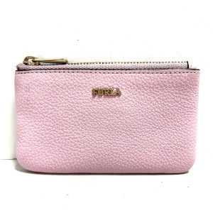 フルラ FURLA コインケース レディース - ライトピンク レザー【中古】20240415