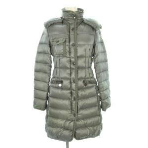 モンクレール MONCLER ダウンコート サイズ00 XS レディース HERMINE エルミンヌ グレー 冬物【中古】20240413