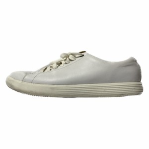 コールハーン COLE HAAN スニーカー 5 1/2B レディース - アイボリー レザー【中古】20240509