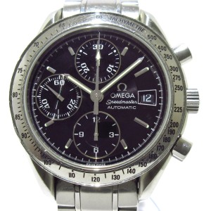 オメガ OMEGA 腕時計 スピードマスターデイト 3513.50 メンズ SS/クロノグラフ 黒【中古】20240424