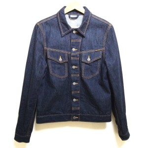 ヌーディージーンズ NudieJeans Gジャン サイズXS メンズ - ネイビー 長袖/春/秋【中古】20240424