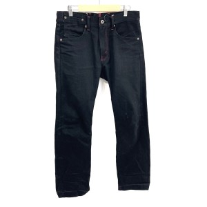 コムデギャルソンジュンヤワタナベメン ジーンズ サイズXS メンズ - 黒 フルレングス/LEVI'Sコラボ【中古】20240425