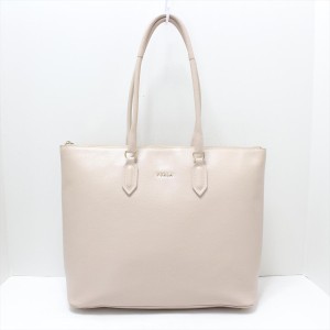 フルラ FURLA ショルダーバッグ レディース - ピンクベージュ レザー【中古】20240415