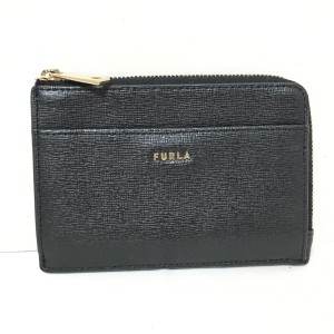 フルラ FURLA コインケース レディース - 黒 レザー【中古】20240424