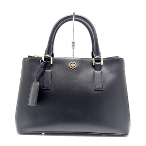 トリーバーチ TORY BURCH トートバッグ レディース 美品 - 黒 レザー【中古】20240424