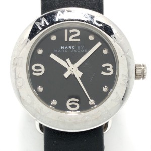 マークジェイコブス MARC BY MARC JACOBS 腕時計 - MBM8555 レディース 黒【中古】20240427
