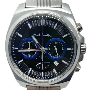 ポールスミス PaulSmith 腕時計 - メンズ クロノグラフ 黒【中古】20240420