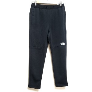 ノースフェイス THE NORTH FACE パンツ サイズS メンズ 美品 - 黒×白 フルレングス/ウエストゴム【中古】20240425