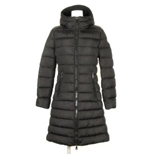 モンクレール MONCLER ダウンコート サイズ1 S レディース TALEVE(タレヴ) 黒 長袖/冬 ダウン、ナイロン【中古】20240417