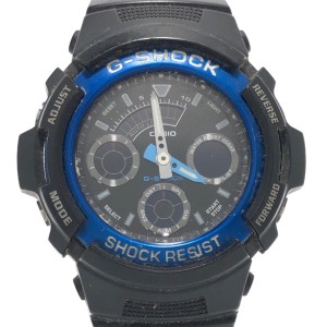 カシオ CASIO 腕時計 G-SHOCK AW-591 メンズ 黒【中古】20240502