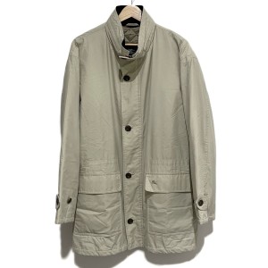 バーバリーズ Burberry's コート サイズLY メンズ - ライトベージュ 長袖/中綿/秋/冬【中古】20240503