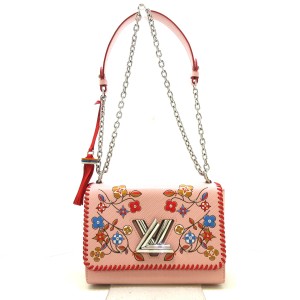 ルイヴィトン LOUIS VUITTON ショルダーバッグ ツイスト レディース ツイストMM M53527 ピンク×マルチ エピ・レザー【中古】20240427