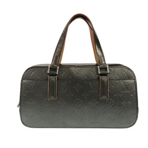 ルイヴィトン LOUIS VUITTON ハンドバッグ モノグラムマット レディース シェルトン M55172 ノワール カーフ【中古】20240522