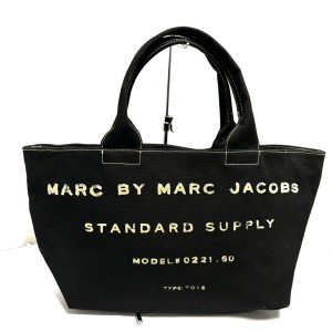 マークバイマークジェイコブス MARC BY MARC JACOBS ハンドバッグ レディース 美品 - 黒 キャンバス【中古】20240524