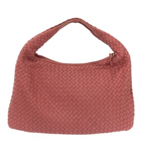 ボッテガヴェネタ BOTTEGA VENETA ショルダーバッグ レディース ミディアムヴェネタバッグ 115654 ピンク レザー【中古】20240508