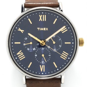 タイメックス TIMEX 腕時計 - TW2R29100 メンズ ダークネイビー【中古】20240502