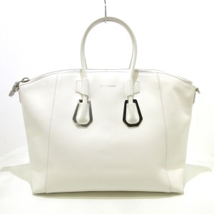 ジバンシー GIVENCHY ハンドバッグ レディース 美品 アンティゴナ スポーツ スモール BB50MZB1FF アイボリー レザー【中古】20240420