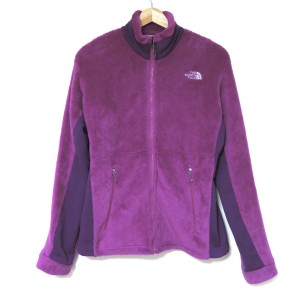 ノースフェイス THE NORTH FACE ブルゾン サイズL レディース - パープル×ダークパープル 長袖/秋/冬【中古】20240504