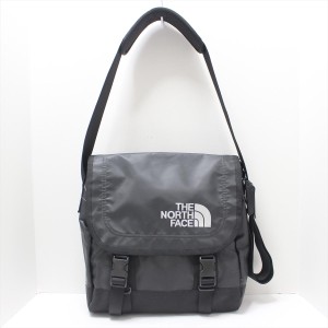 ノースフェイス THE NORTH FACE ショルダーバッグ レディース - 黒 PVC(塩化ビニール)×ナイロン【中古】20240527