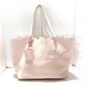 ケイトスペード Kate spade トートバッグ レディース - ライトピンク レザー【中古】20240511