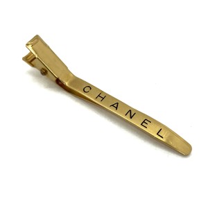 シャネル CHANEL アクセサリー レディース - 金属素材 ゴールド ヘアクリップ【中古】20240502