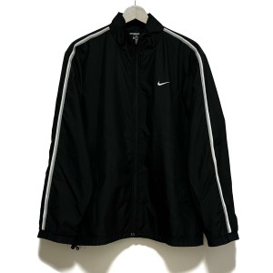 ナイキ NIKE ブルゾン サイズM メンズ - 黒 長袖/春【中古】20240510