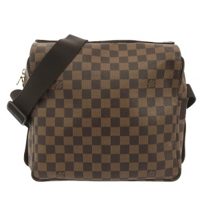 ルイヴィトン LOUIS VUITTON ショルダーバッグ ダミエ レディース ナヴィグリオ N45255 エベヌ ダミエ･キャンバス【中古】20240604