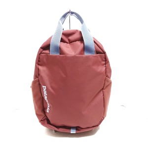 パタゴニア Patagonia リュックサック レディース アトムトート パック ピンク×ライトブルー 2way ポリエステル【中古】20240523