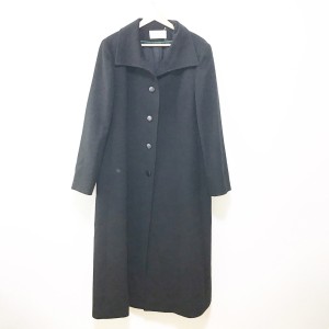 カルヴェン CARVEN コート サイズ46 XL レディース - 黒 長袖/カシミヤ/冬【中古】20240502