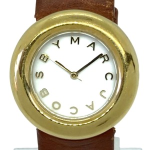 マークジェイコブス MARC BY MARC JACOBS 腕時計 - MBM8520 レディース 白【中古】20240509