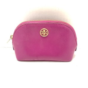 トリーバーチ TORY BURCH ポーチ レディース - ピンク レザー【中古】20240509