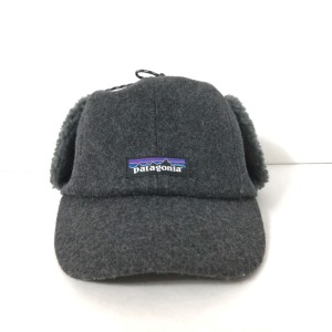 パタゴニア Patagonia キャップ L レディース - ダークグレー ポリエステル×ウール×その他 素材【中古】20240522